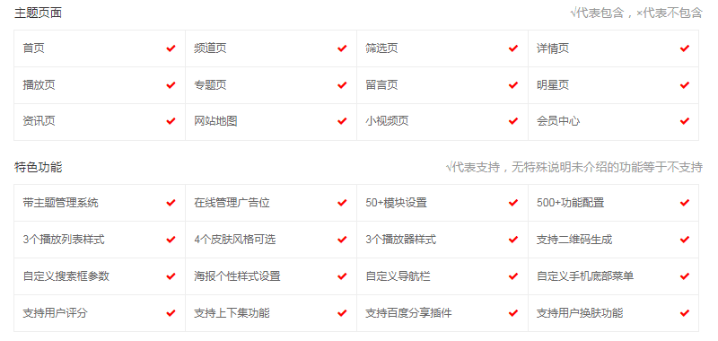 苹果cmsV10超级主题带后台设置多功能主题第四套·